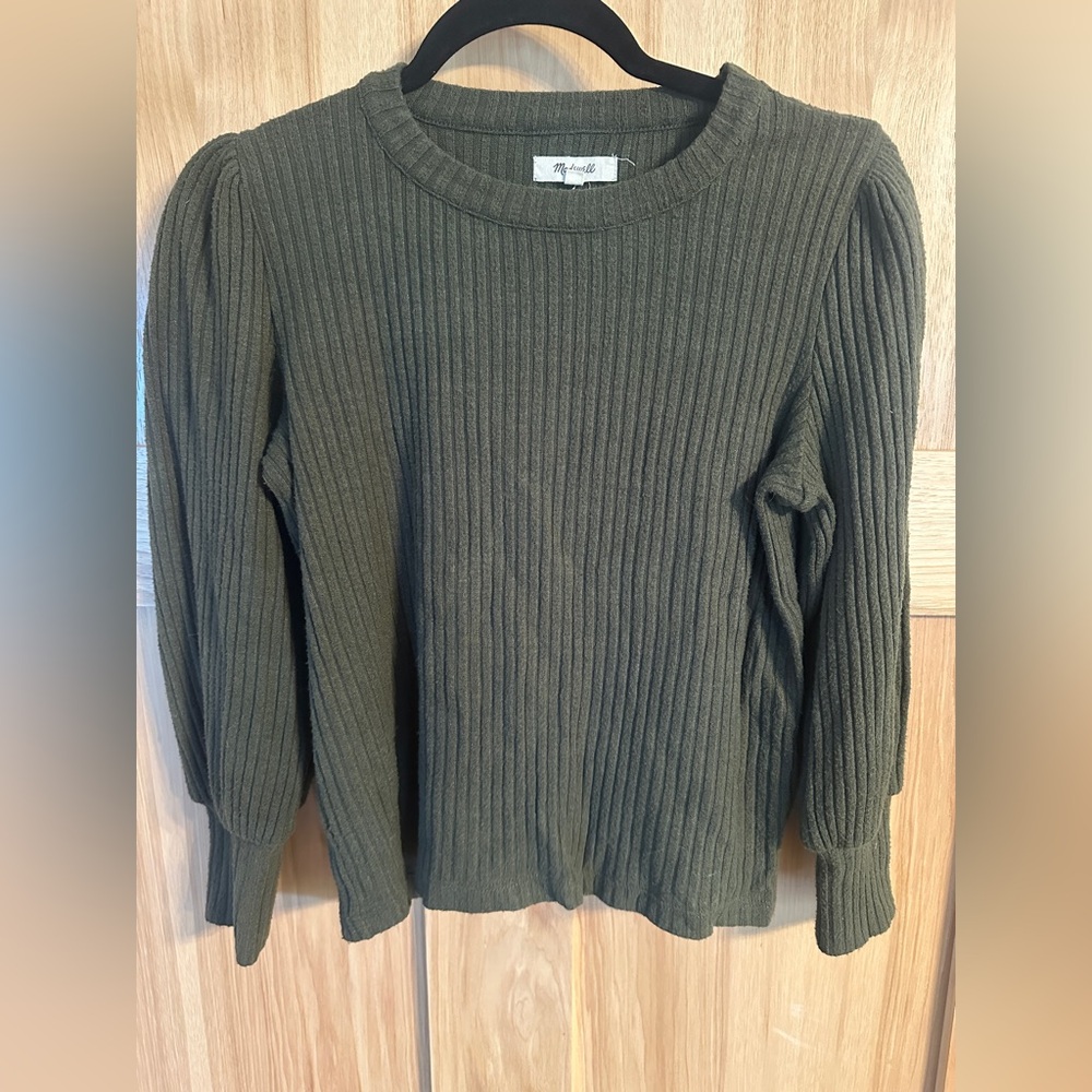 Madewell ribbed sweater Small